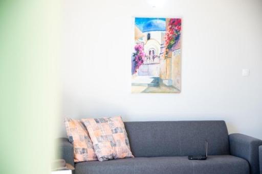 Lavish & Spacious Apt With Stunning Seaview, 10 Min Ath Airport Loútsa Exterior foto